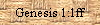 Genesis 1:1ff